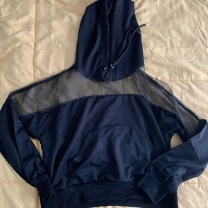 crop hoodie
